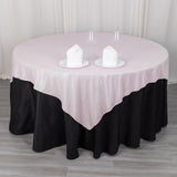 Add a Touch of Enchantment with the Iridescent Glitter Sparkle Polyester Table Overlay